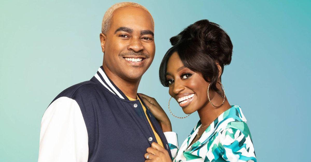 Deon and Karen Derrico pose for 'Doubling Down with the Derricos' promo photo